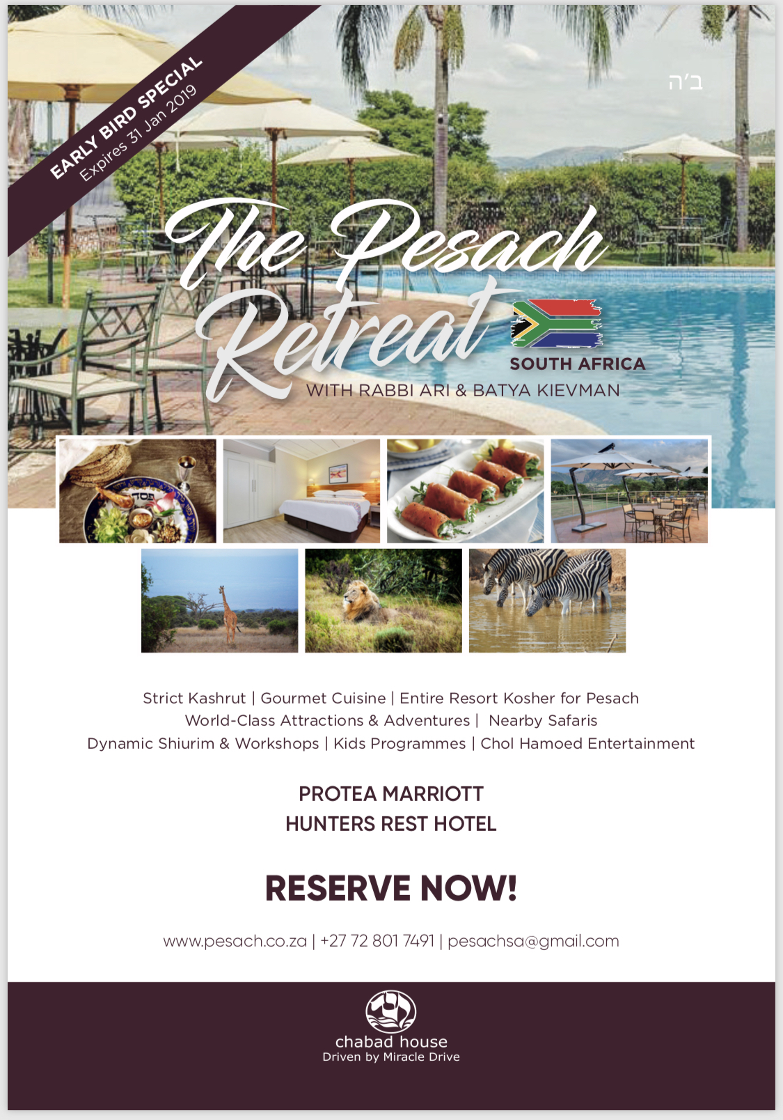 The Pesach Retreat South Africa