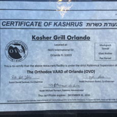 Kosher Grille orlando-Florida