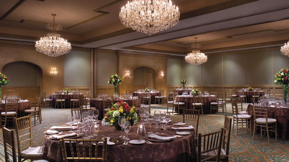 Elegantly appointed ballrooms