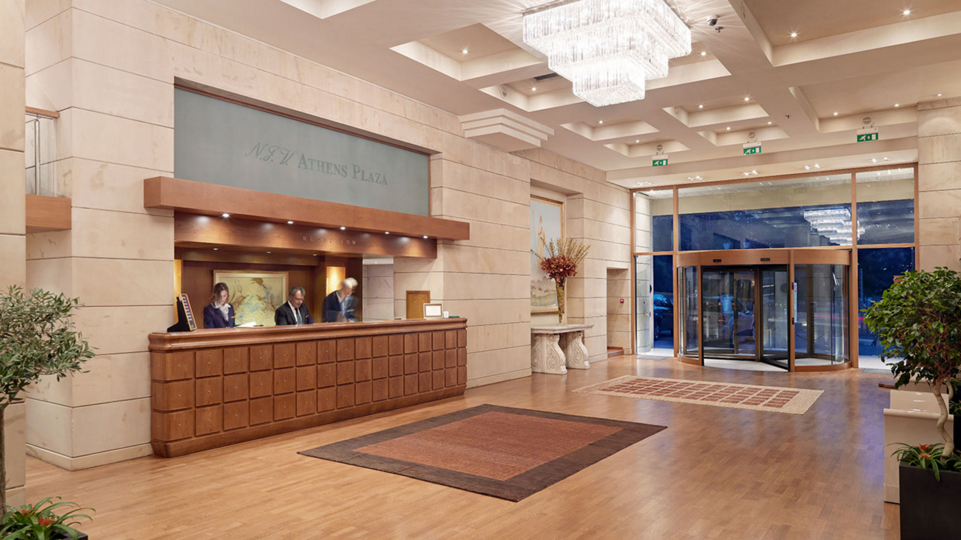 Athens Hotels near Acropolis and shuls - lobby